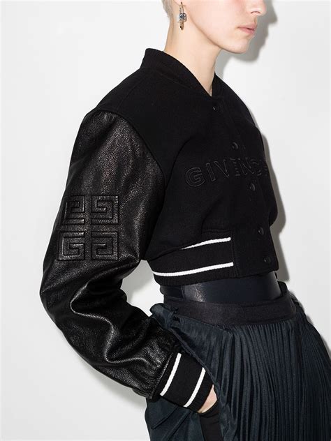 givenchy bomber jacket for sale|givenchy cropped jacket.